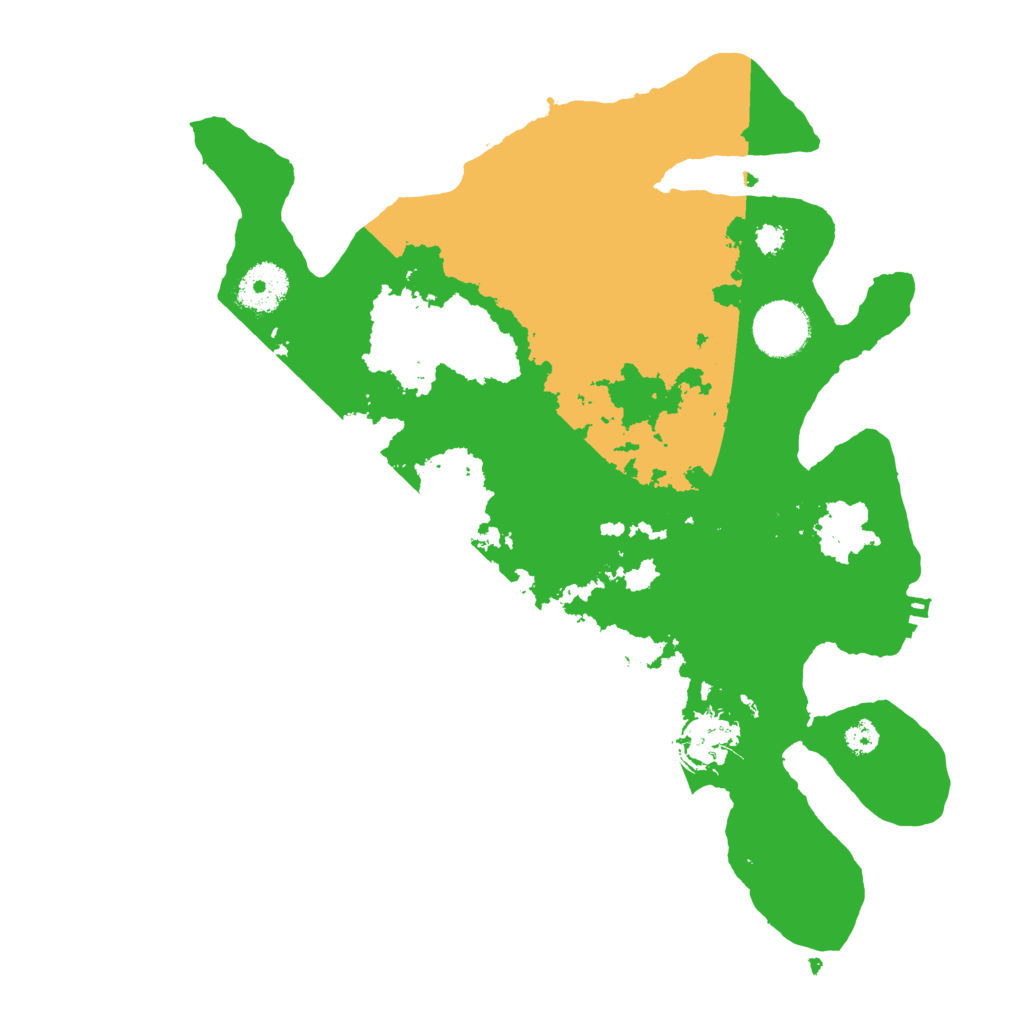 Biome Rust Map: Procedural Map, Size: 3202, Seed: 8888