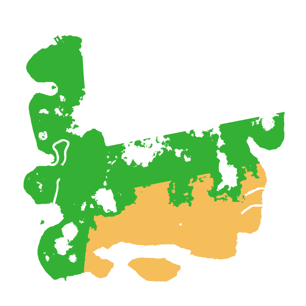 Biome Rust Map: Procedural Map, Size: 3500, Seed: 5694325