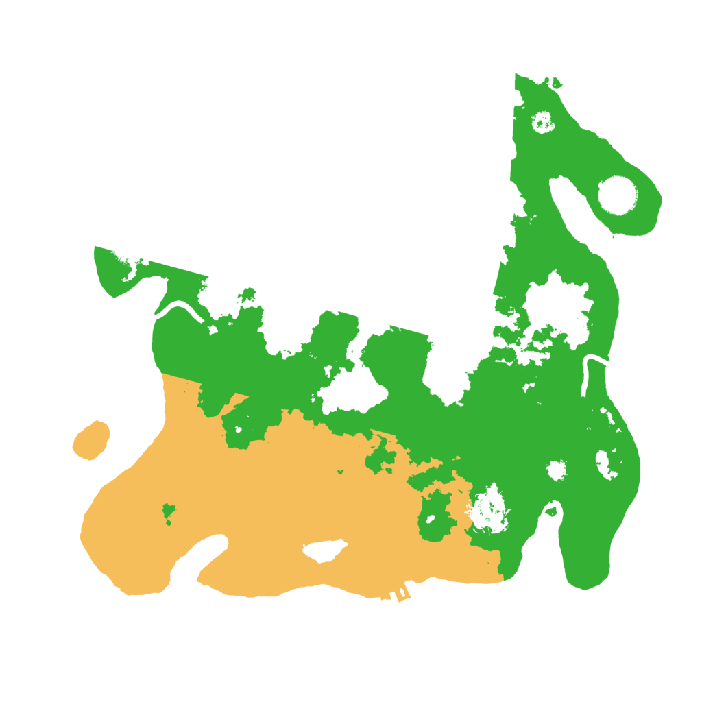 Biome Rust Map: Procedural Map, Size: 3250, Seed: 3132