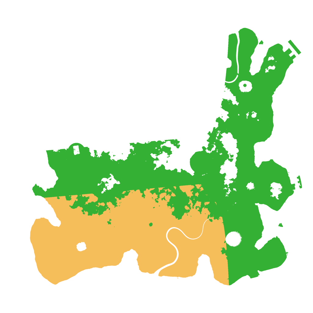 Biome Rust Map: Procedural Map, Size: 3750, Seed: 659135077
