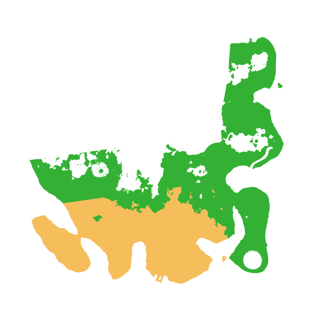 Biome Rust Map: Procedural Map, Size: 3000, Seed: 2113122707