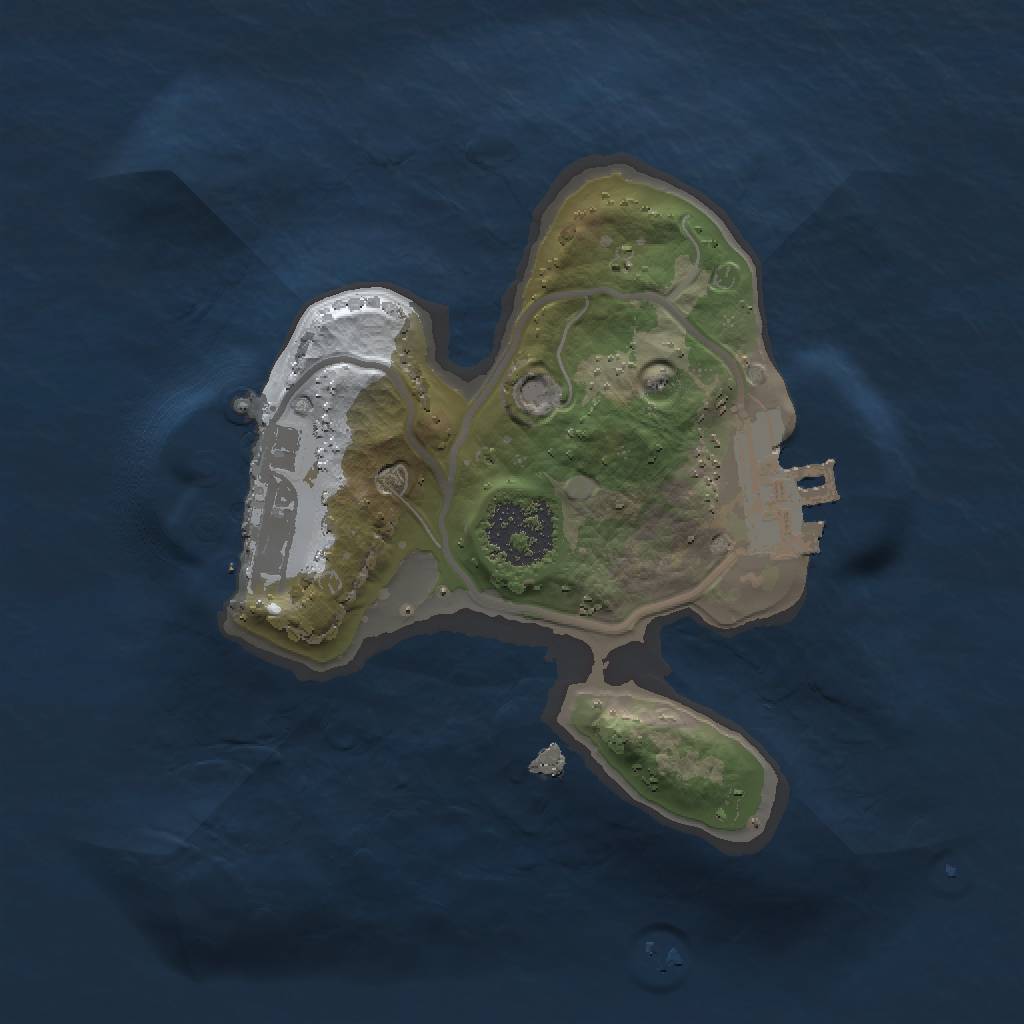 Rust Map: Procedural Map, Size: 1509, Seed: 853471, 6 Monuments