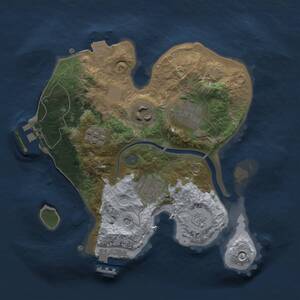 Thumbnail Rust Map: Procedural Map, Size: 2350, Seed: 50000, 12 Monuments