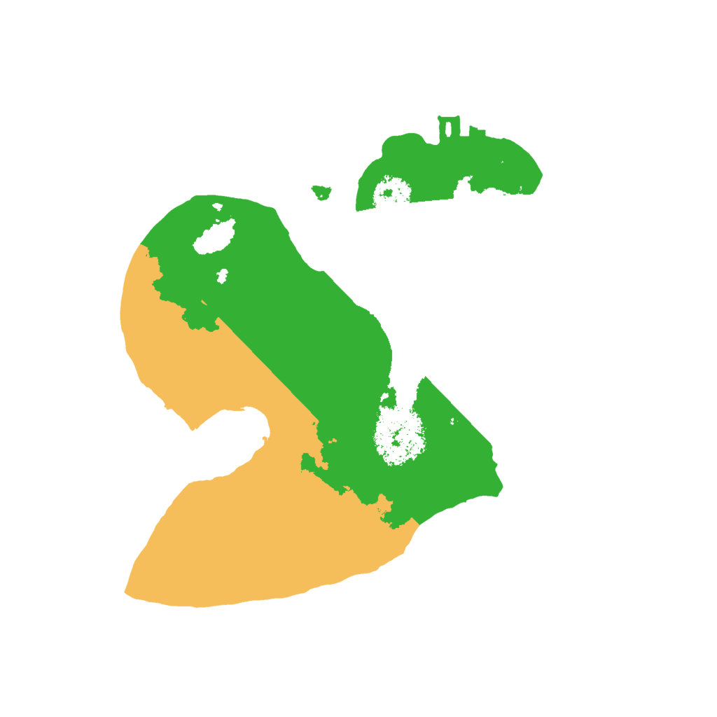 Biome Rust Map: Procedural Map, Size: 2000, Seed: 1018483630