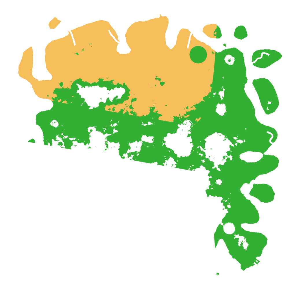 Biome Rust Map: Procedural Map, Size: 4500, Seed: 4049552