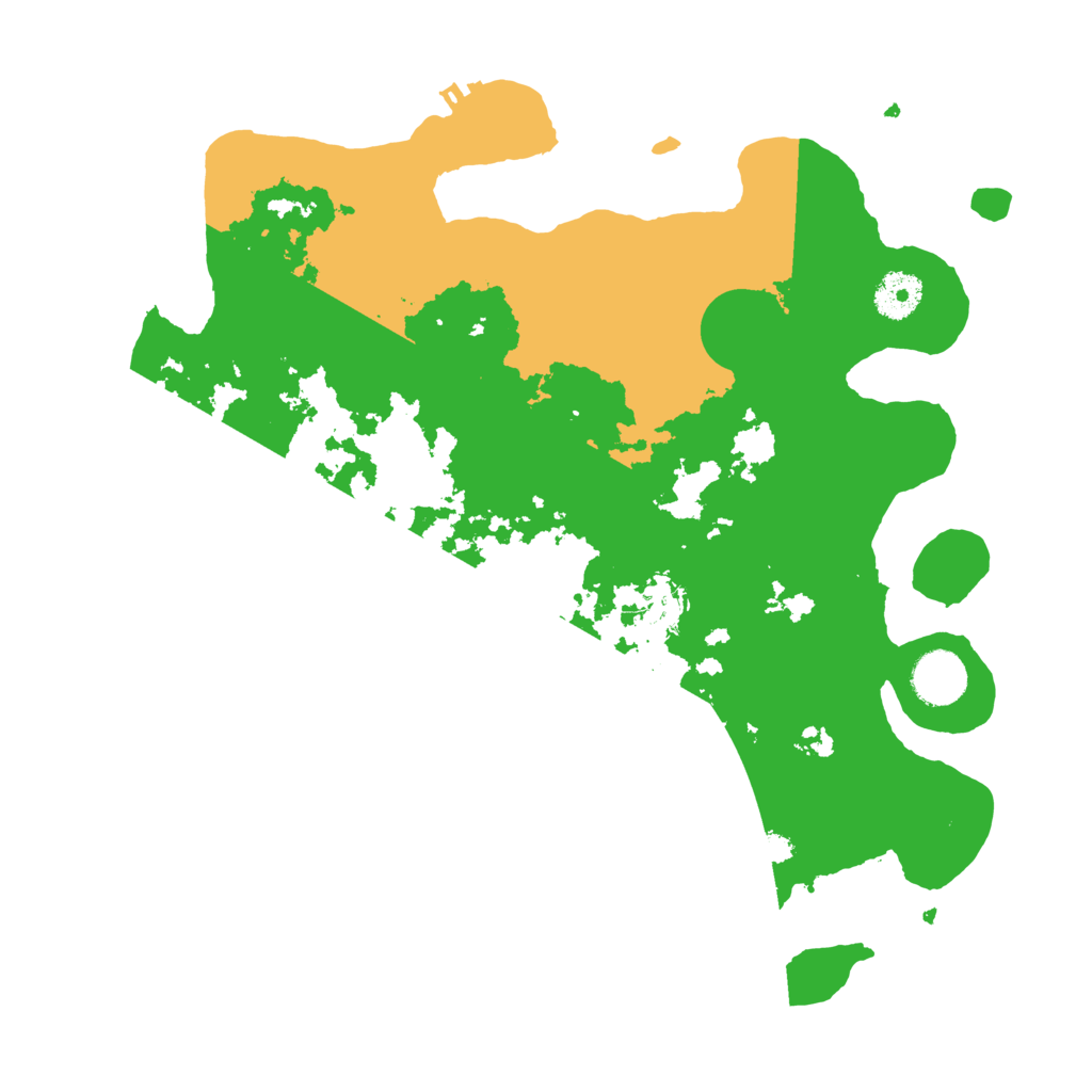 Biome Rust Map: Procedural Map, Size: 3500, Seed: 220407008