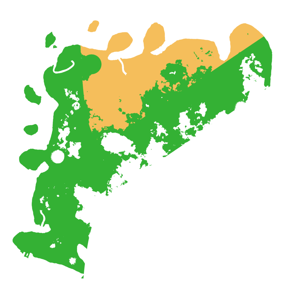 Biome Rust Map: Procedural Map, Size: 4000, Seed: 135213685