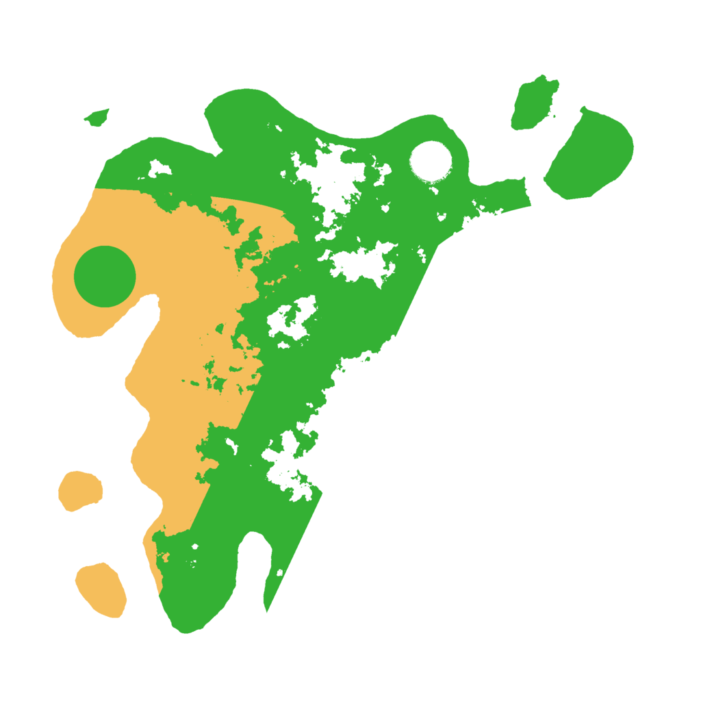 Biome Rust Map: Barren, Size: 3000, Seed: 616890090