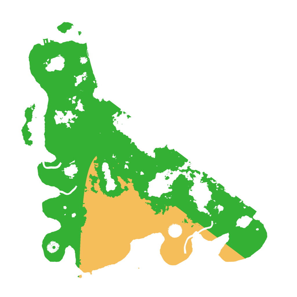 Biome Rust Map: Procedural Map, Size: 3850, Seed: 1401840078