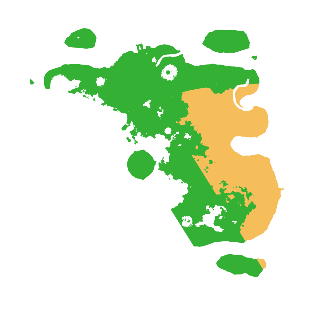Biome Rust Map: Procedural Map, Size: 3000, Seed: 1175255176
