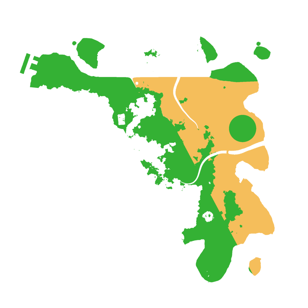 Biome Rust Map: Procedural Map, Size: 3000, Seed: 1920553853