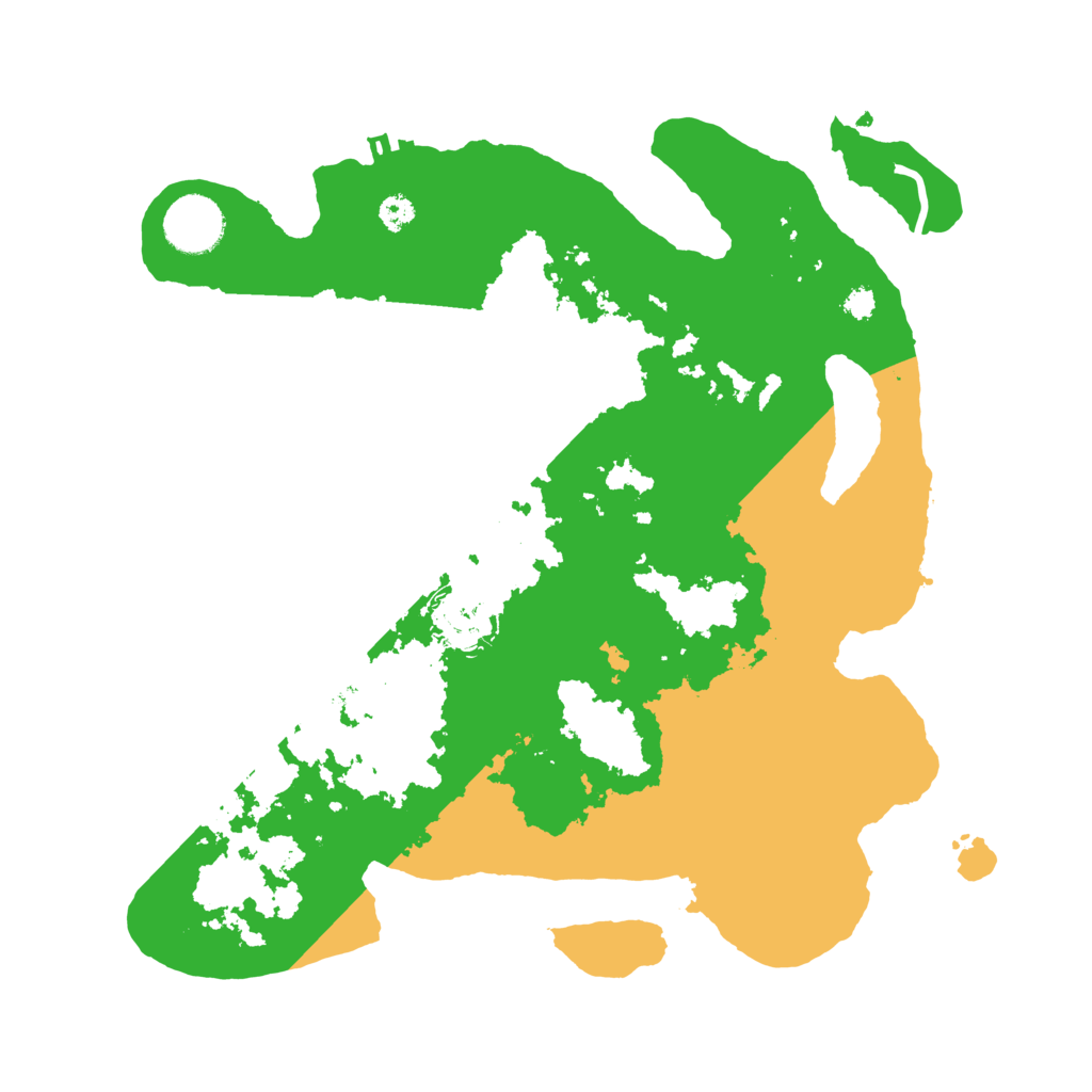 Biome Rust Map: Procedural Map, Size: 3250, Seed: 5089028