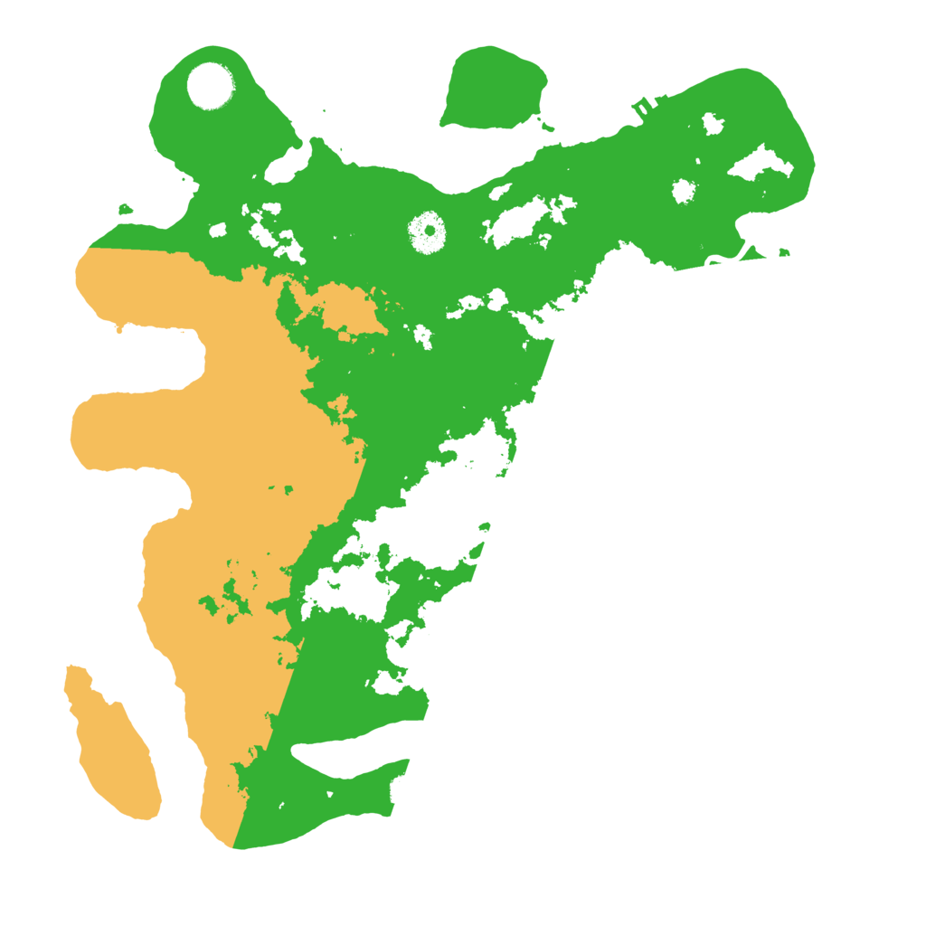 Biome Rust Map: Procedural Map, Size: 3500, Seed: 871147724