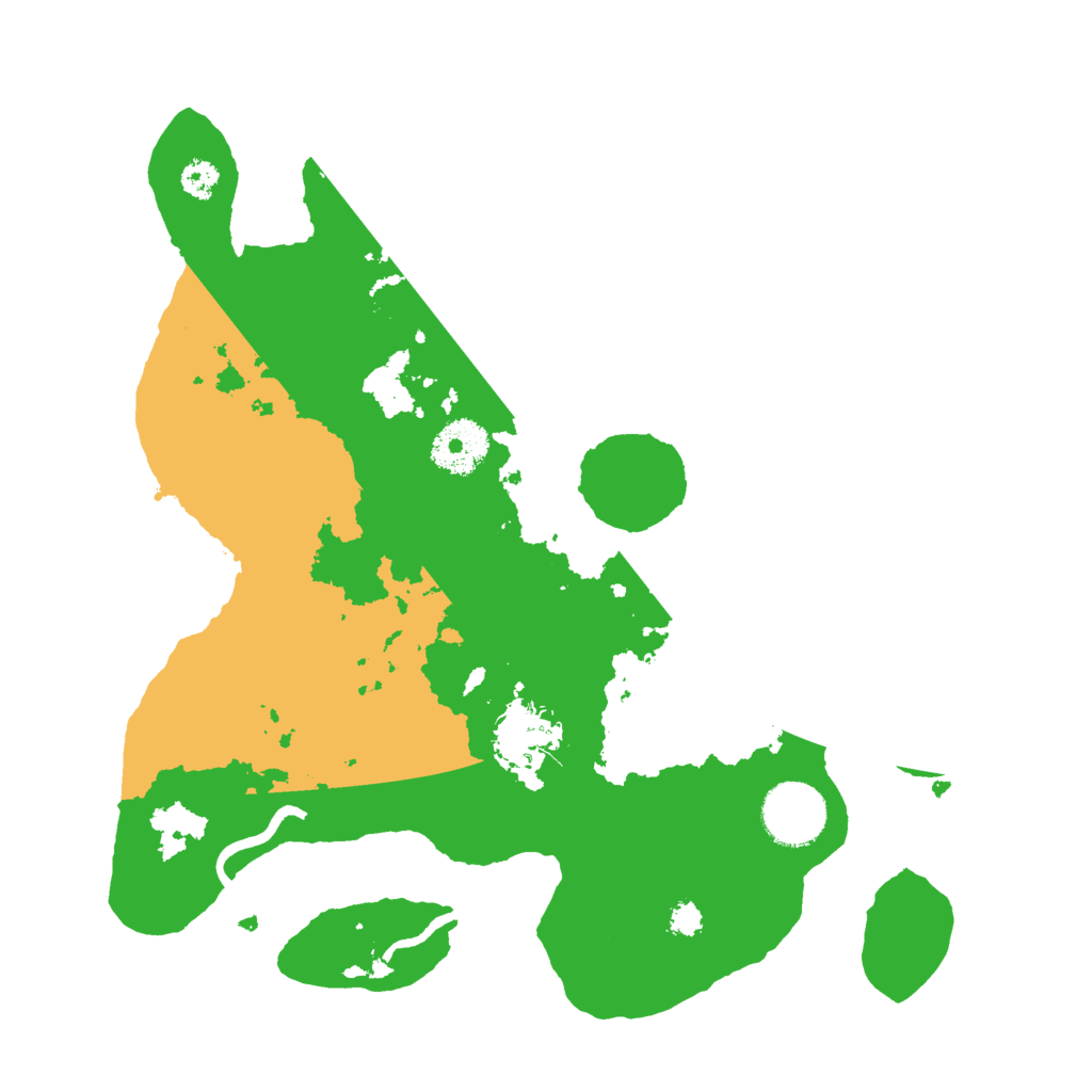 Biome Rust Map: Procedural Map, Size: 3000, Seed: 31691337