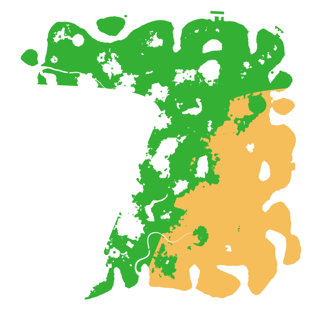 Biome Rust Map: Procedural Map, Size: 4700, Seed: 12345
