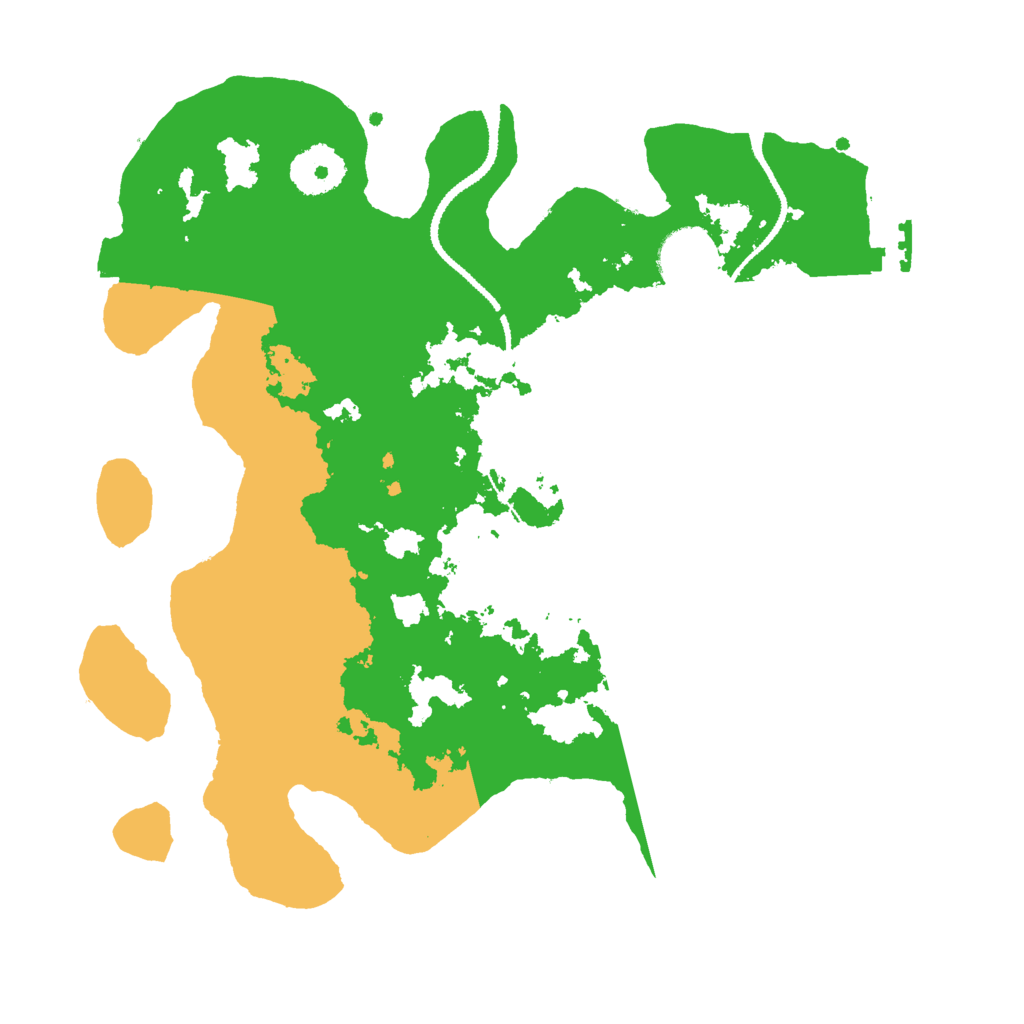 Biome Rust Map: Procedural Map, Size: 3000, Seed: 52883