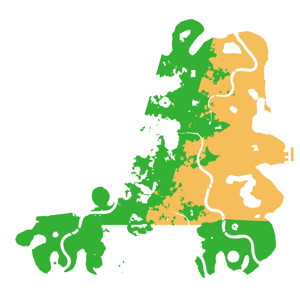 Biome Rust Map: Procedural Map, Size: 4500, Seed: 1652402199