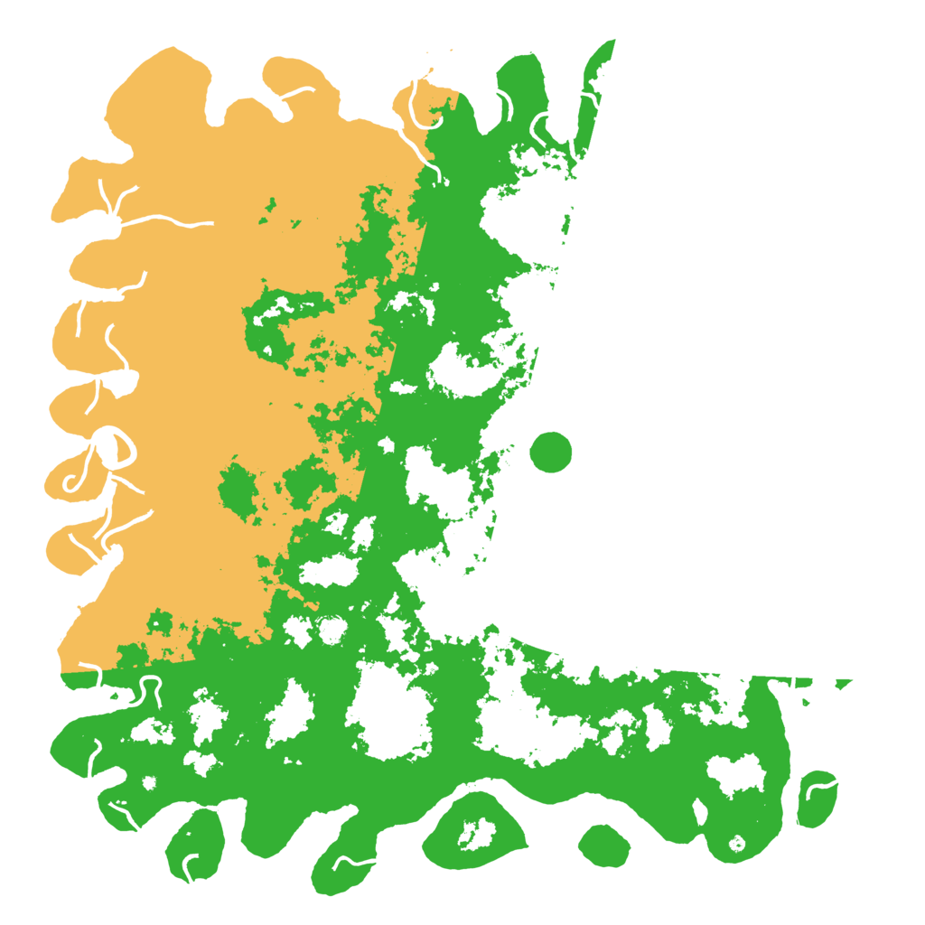 Biome Rust Map: Procedural Map, Size: 6000, Seed: 541