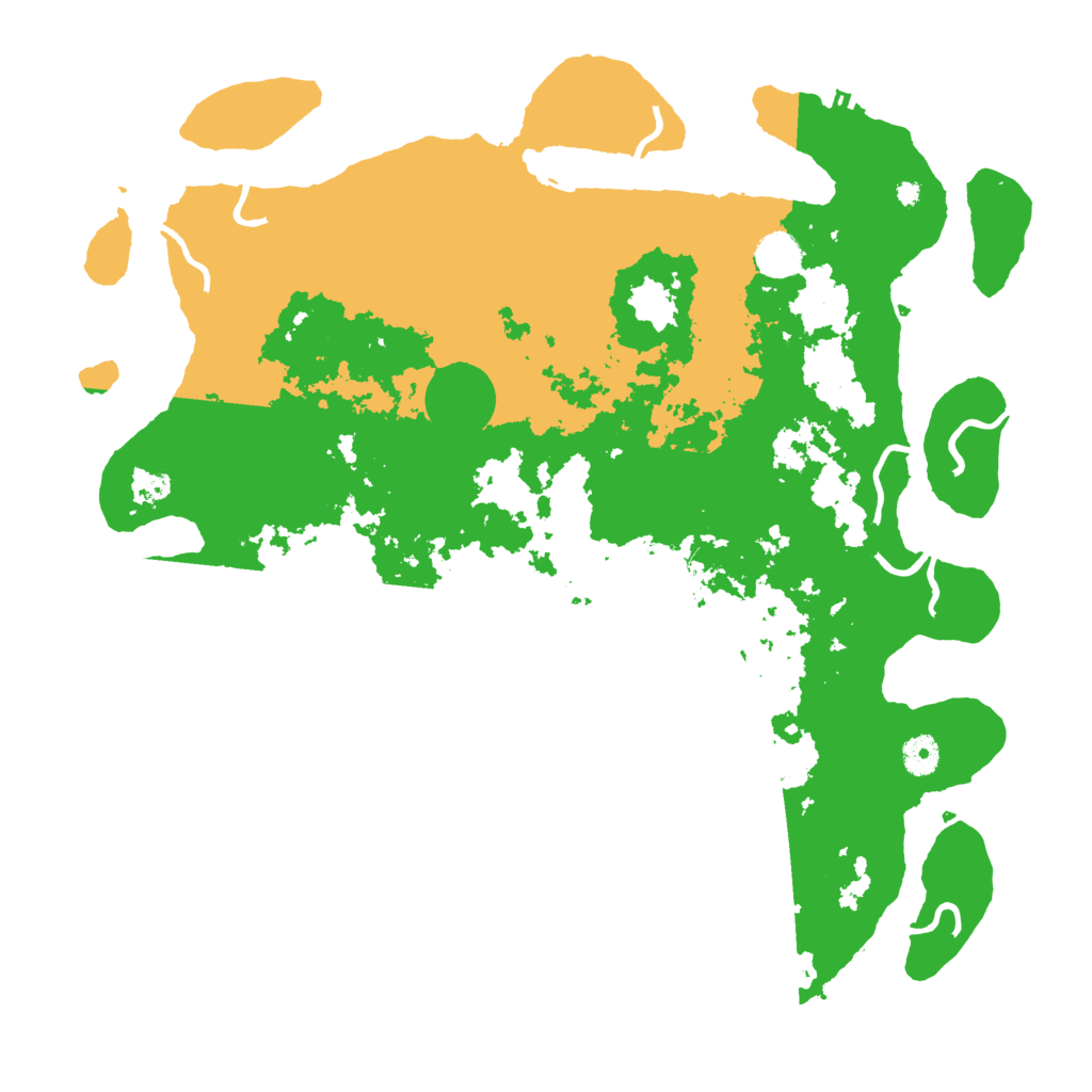 Biome Rust Map: Procedural Map, Size: 4250, Seed: 2188182