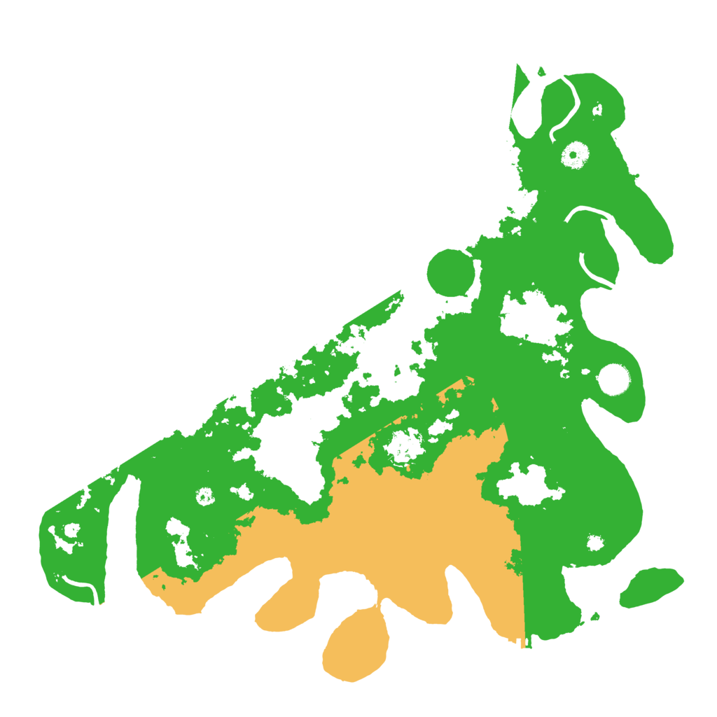 Biome Rust Map: Procedural Map, Size: 4000, Seed: 55055