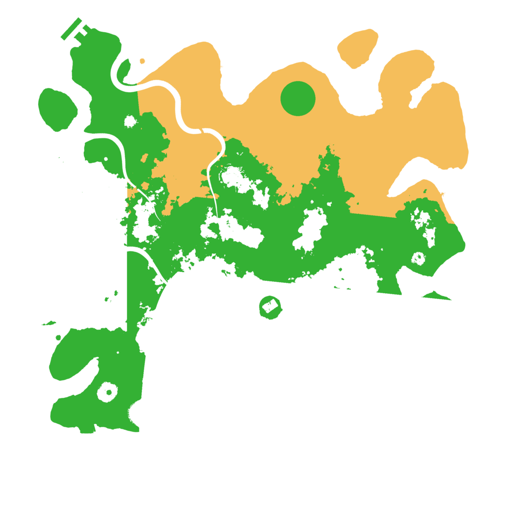 Biome Rust Map: Procedural Map, Size: 3850, Seed: 4568