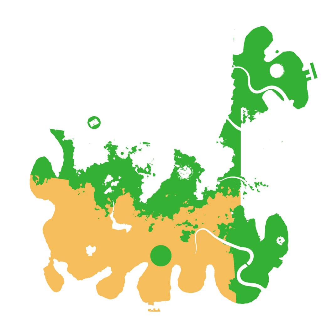 Biome Rust Map: Procedural Map, Size: 4000, Seed: 6381526