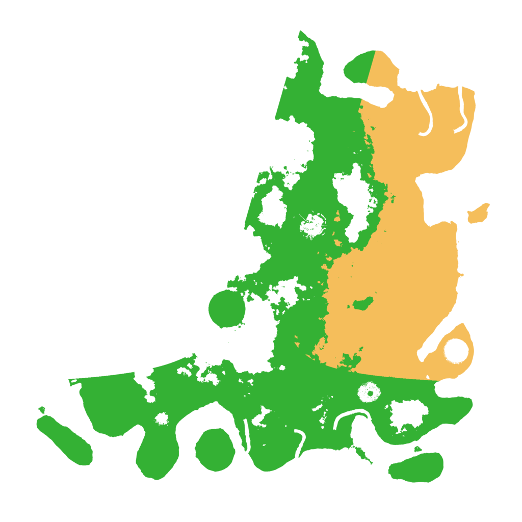 Biome Rust Map: Procedural Map, Size: 3750, Seed: 893454408
