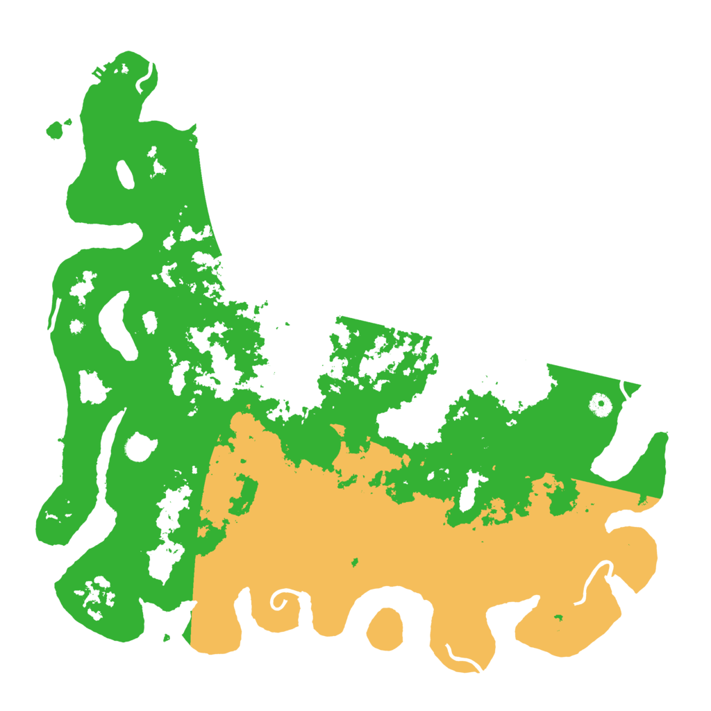 Biome Rust Map: Procedural Map, Size: 4721, Seed: 3698