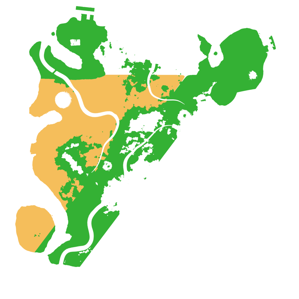 Biome Rust Map: Procedural Map, Size: 3250, Seed: 762669