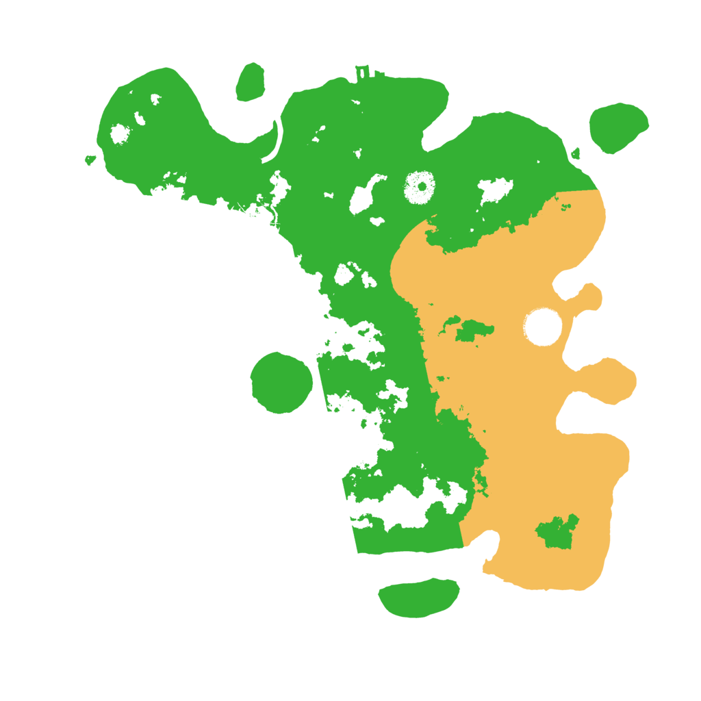 Biome Rust Map: Procedural Map, Size: 3250, Seed: 2030800