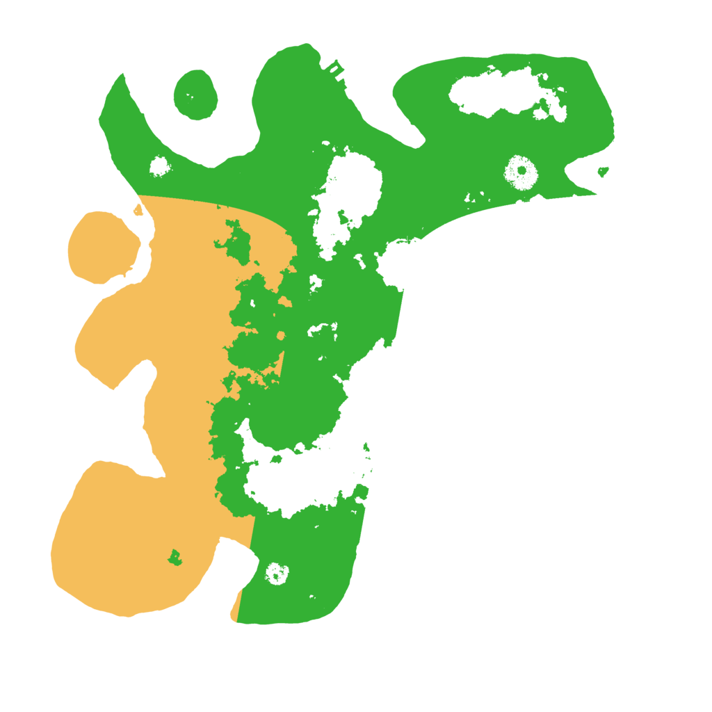 Biome Rust Map: Procedural Map, Size: 3250, Seed: 2299674