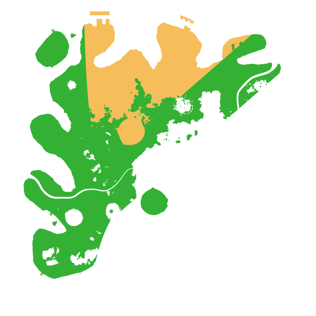 Biome Rust Map: Procedural Map, Size: 3250, Seed: 2328810