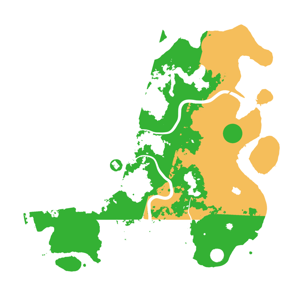 Biome Rust Map: Procedural Map, Size: 4000, Seed: 2129859408