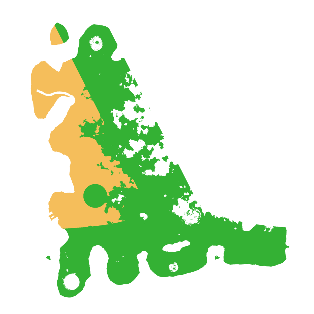 Biome Rust Map: Procedural Map, Size: 3500, Seed: 1435742620