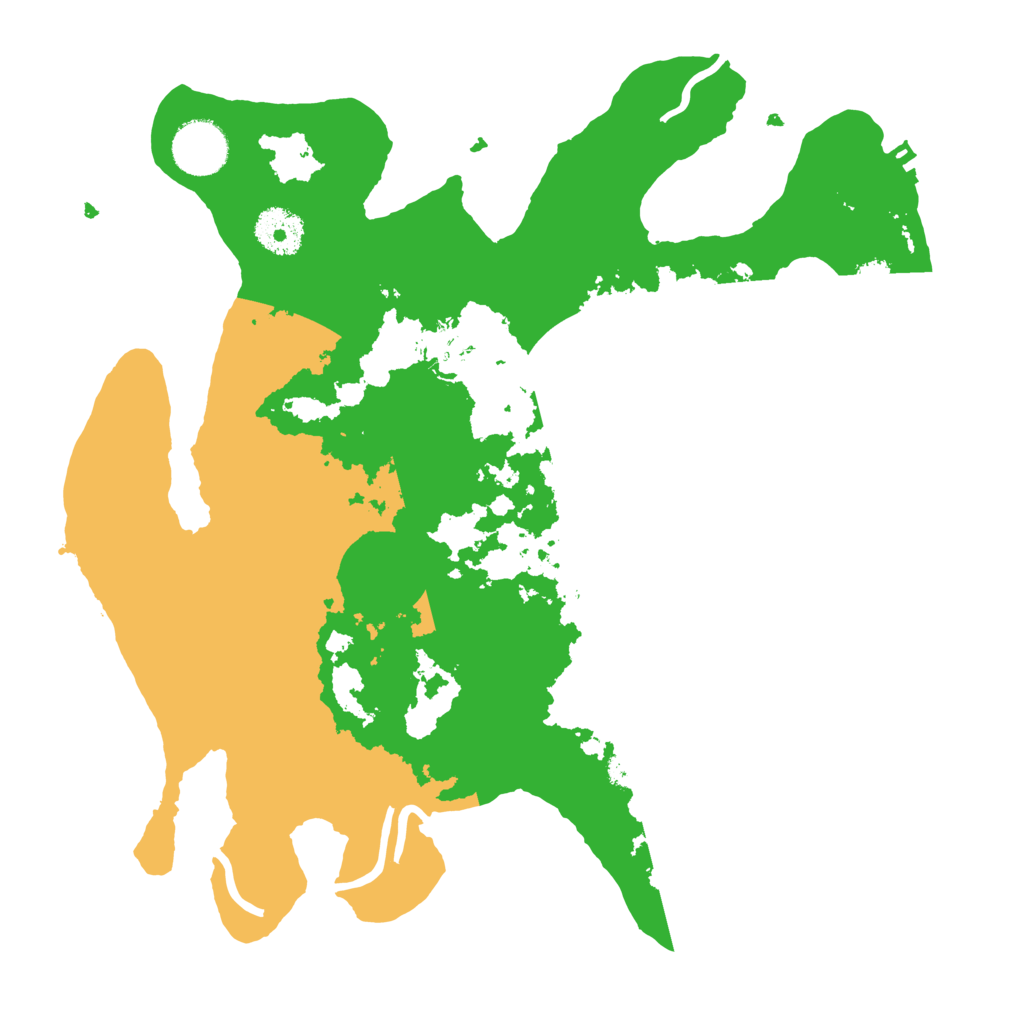 Biome Rust Map: Procedural Map, Size: 3250, Seed: 1578860