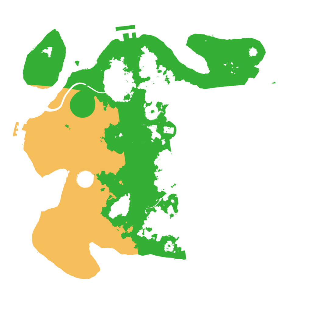 Biome Rust Map: Procedural Map, Size: 3250, Seed: 1740969