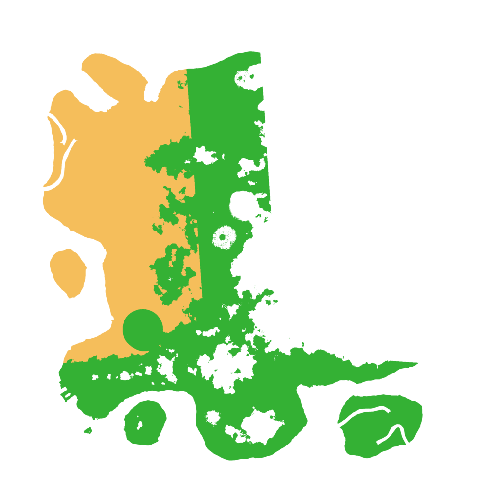 Biome Rust Map: Procedural Map, Size: 3250, Seed: 887285