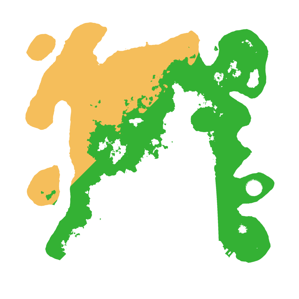 Biome Rust Map: Procedural Map, Size: 3250, Seed: 1478715