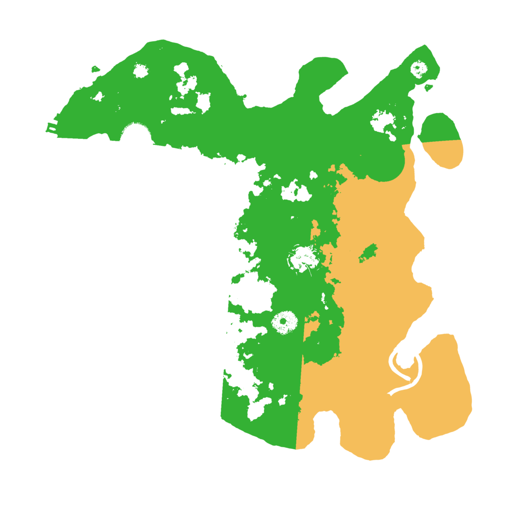 Biome Rust Map: Procedural Map, Size: 3250, Seed: 1704376
