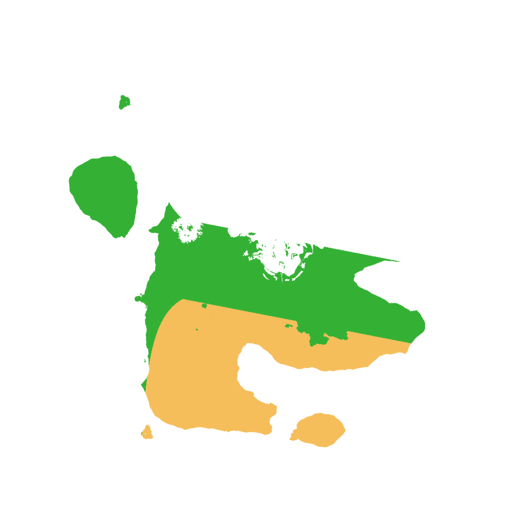 Biome Rust Map: Procedural Map, Size: 2000, Seed: 1757562961