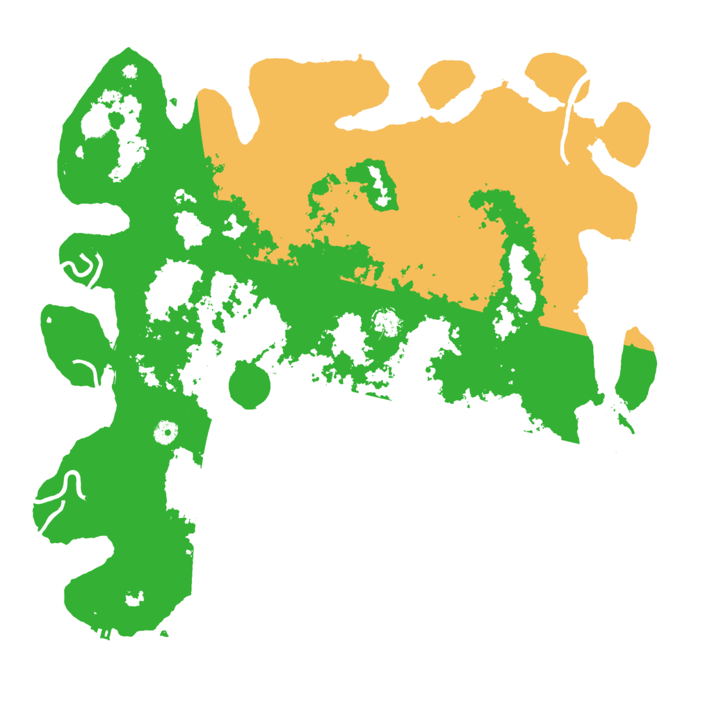 Biome Rust Map: Procedural Map, Size: 4500, Seed: 359856