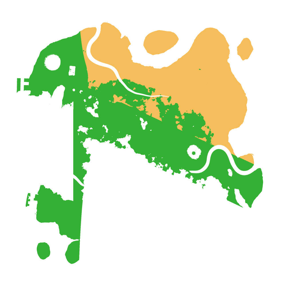 Biome Rust Map: Procedural Map, Size: 3250, Seed: 3673982