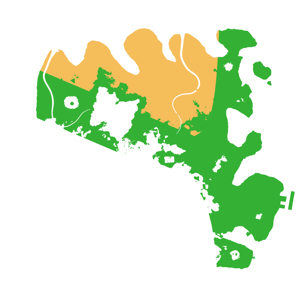 Biome Rust Map: Procedural Map, Size: 3250, Seed: 375218