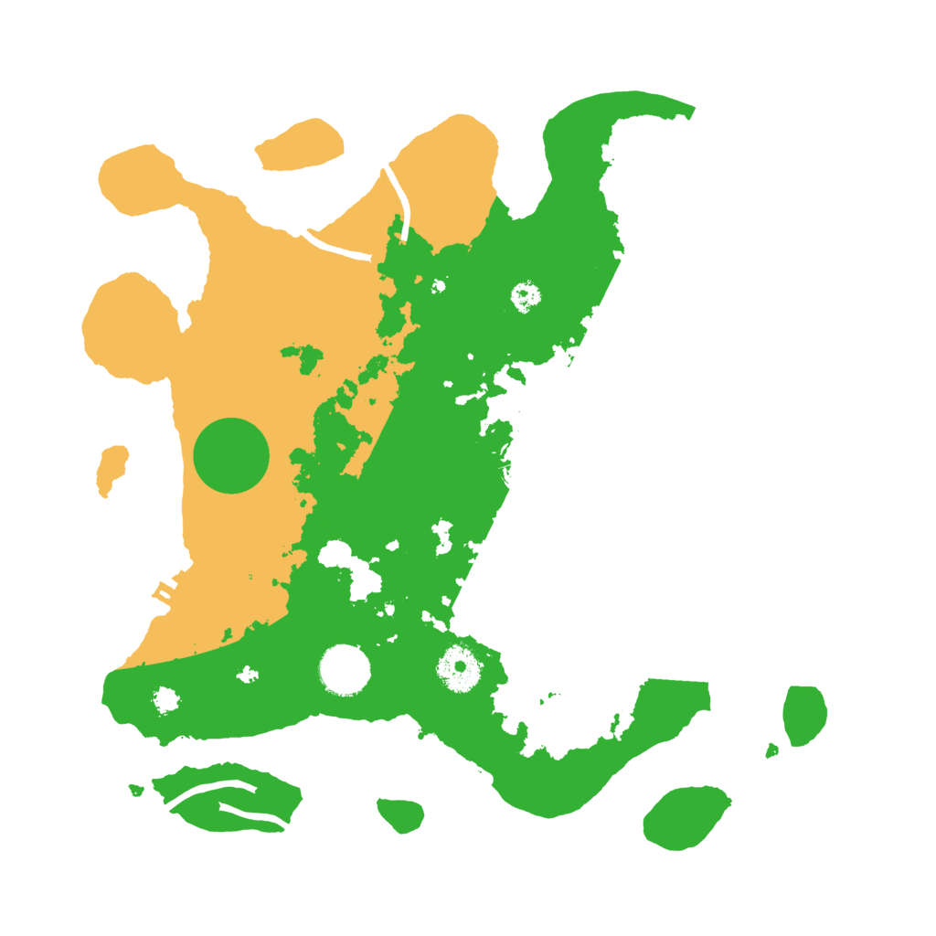 Biome Rust Map: Procedural Map, Size: 3250, Seed: 3412866