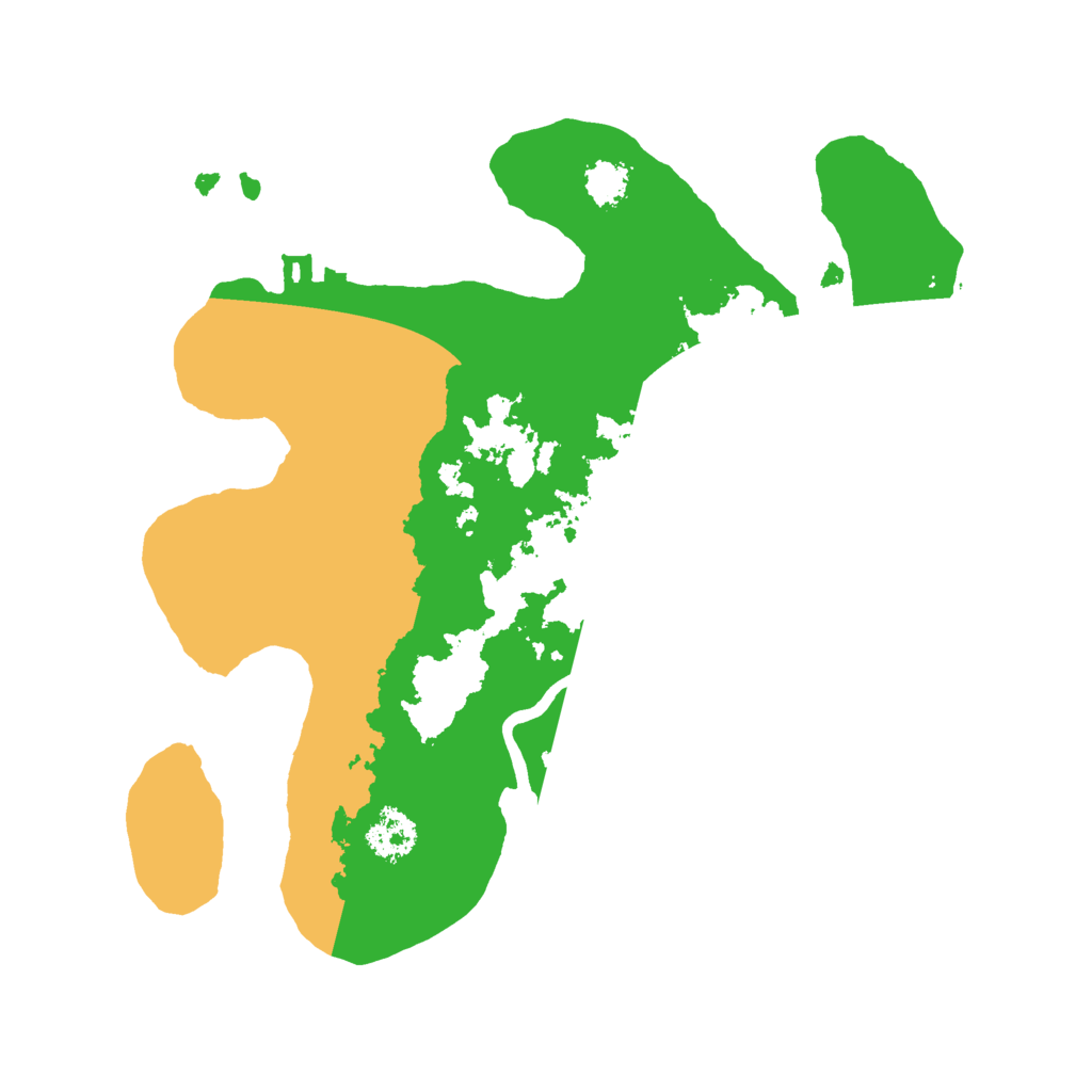 Biome Rust Map: Procedural Map, Size: 2250, Seed: 8024579