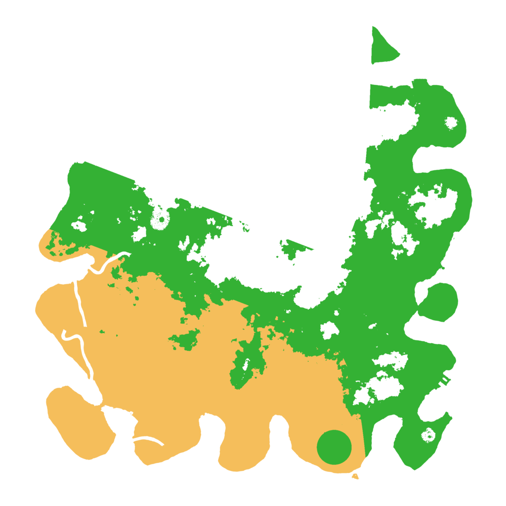 Biome Rust Map: Procedural Map, Size: 3850, Seed: 784968869