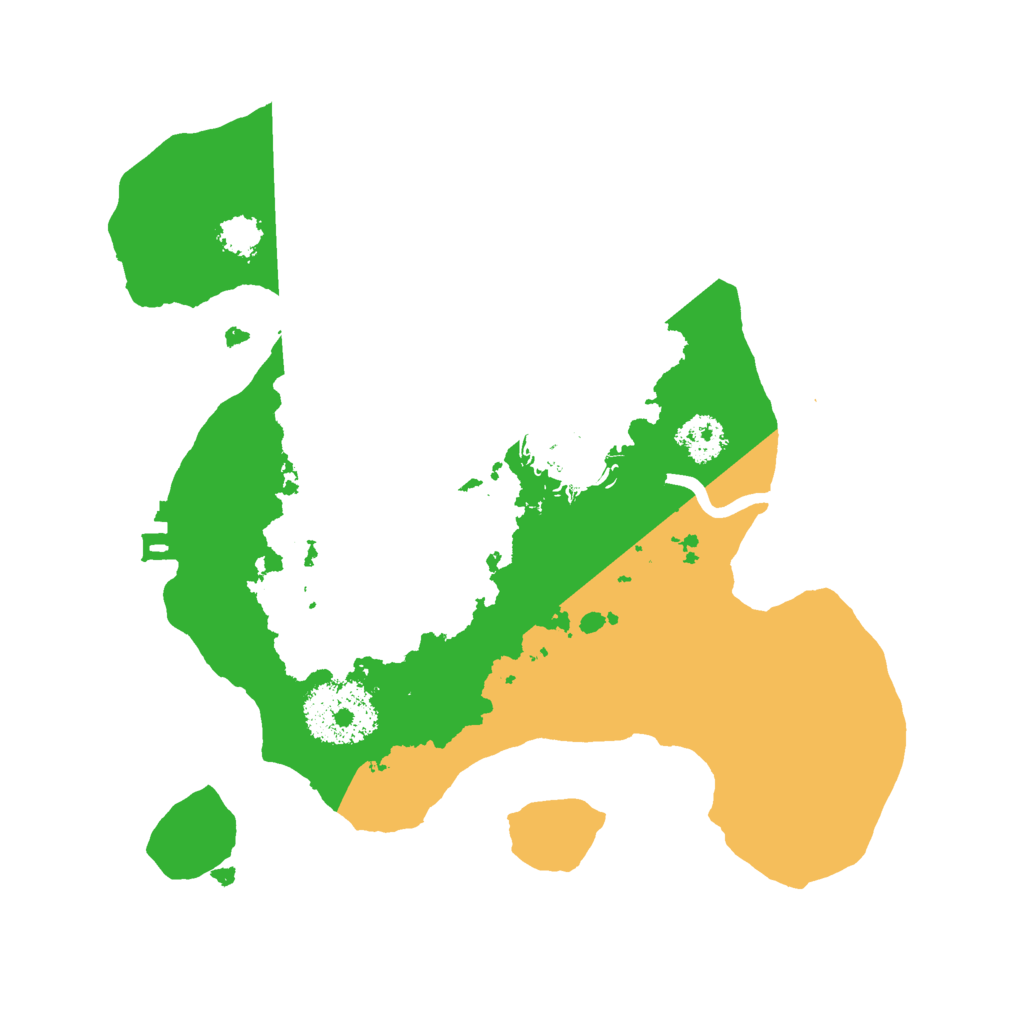 Biome Rust Map: Procedural Map, Size: 2250, Seed: 364457