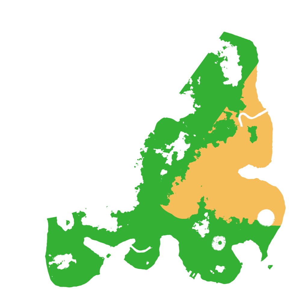 Biome Rust Map: Procedural Map, Size: 3250, Seed: 1292282