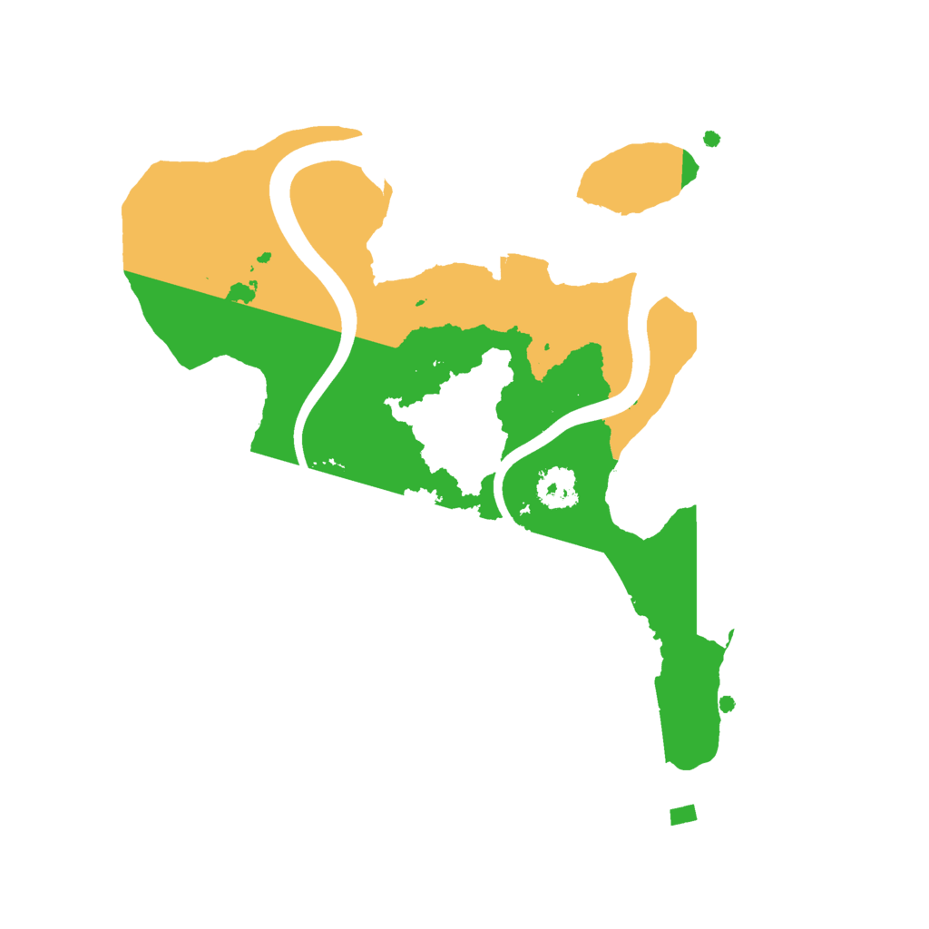 Biome Rust Map: Procedural Map, Size: 2250, Seed: 2147483647