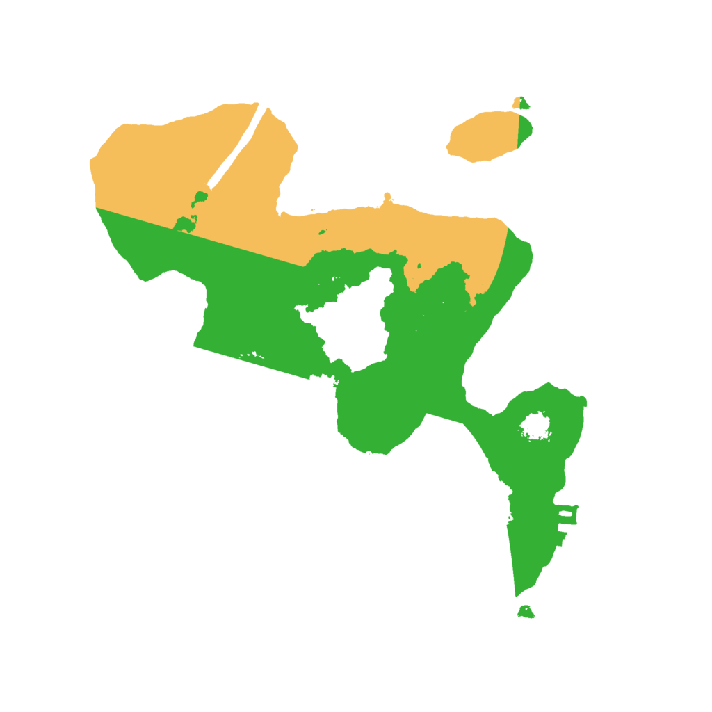 Biome Rust Map: Procedural Map, Size: 2250, Seed: 2147483647